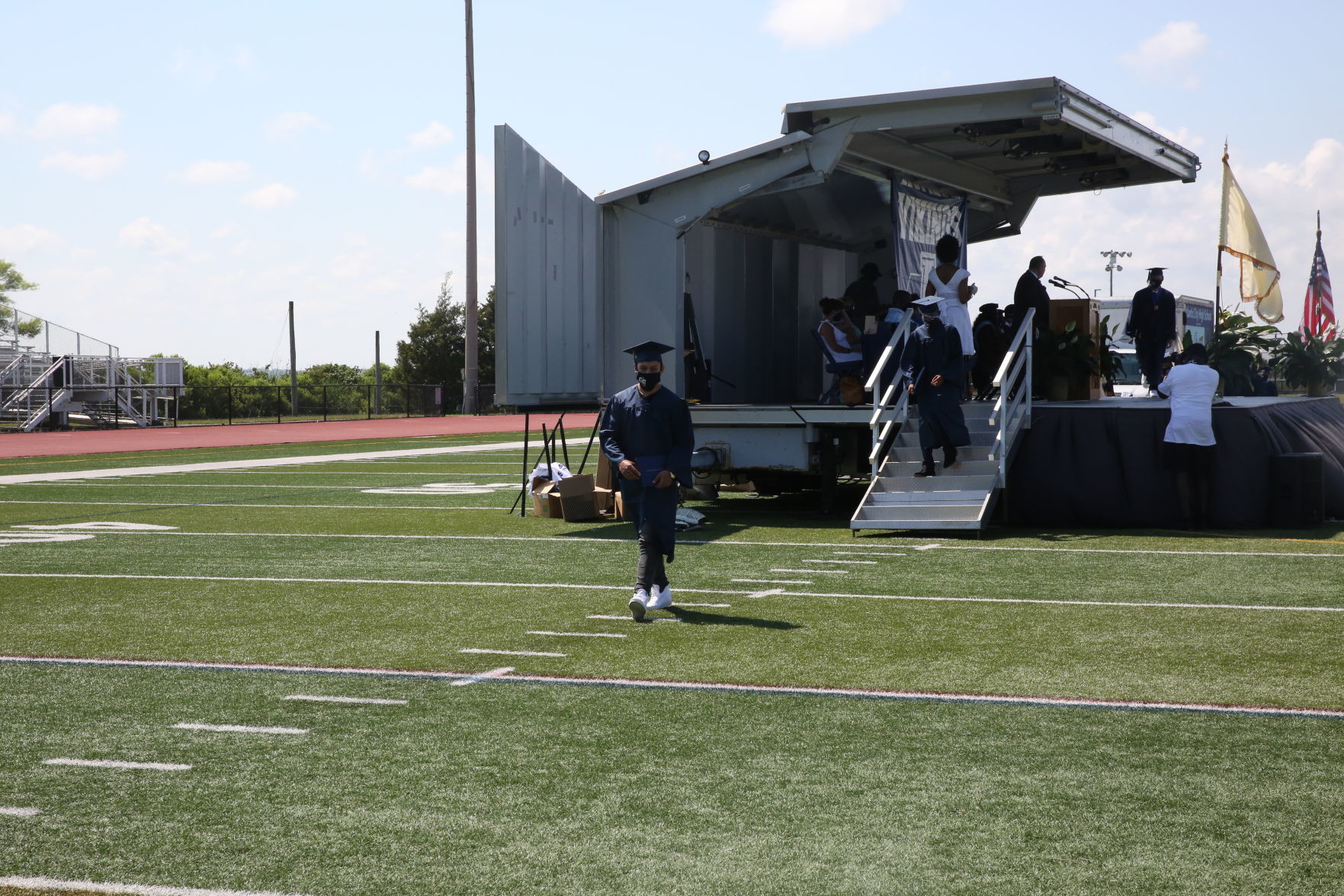 Atlantic City High School 2020 graduation. Wednesday, July 8, 2020.